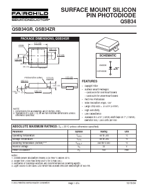 QSB34ZR Datasheet PDF Fairchild Semiconductor