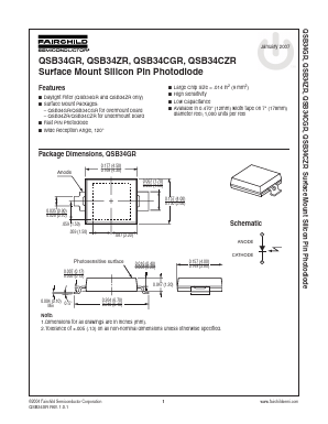 QSB34GR Datasheet PDF Fairchild Semiconductor