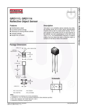 QRD1113 Datasheet PDF Fairchild Semiconductor