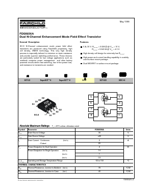 FDS8936A Datasheet PDF Fairchild Semiconductor
