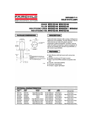 MV5153 Datasheet PDF Fairchild Semiconductor