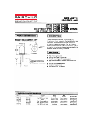 MV64520 Datasheet PDF Fairchild Semiconductor