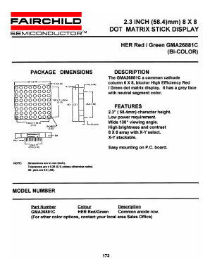 GMA26881C Datasheet PDF Fairchild Semiconductor