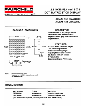 GMA2288C Datasheet PDF Fairchild Semiconductor