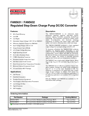 FAN5601MP13X_Q Datasheet PDF Fairchild Semiconductor