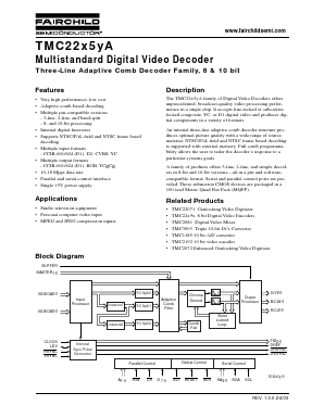 TMC22052A Datasheet PDF Fairchild Semiconductor