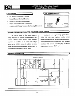 LM7908 Datasheet PDF First Components International