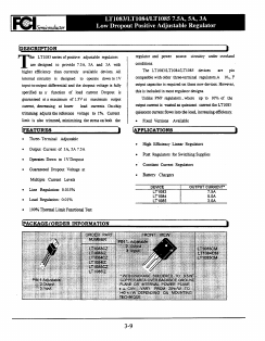 LP1085 Datasheet PDF First Components International