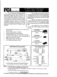 UC3842BCS Datasheet PDF First Components International