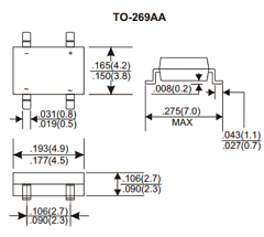 B8S Datasheet PDF Formosa Technology