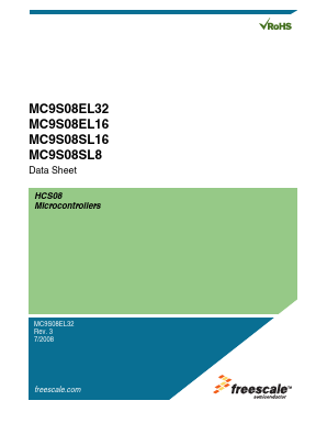 MC9S08SL8 Datasheet PDF Freescale Semiconductor