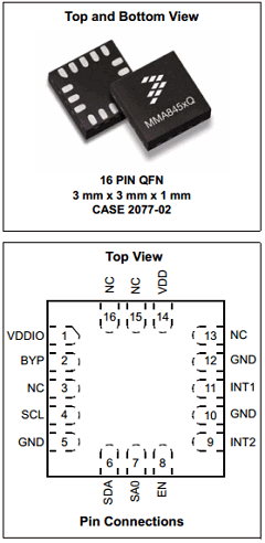 MMA8450Q Datasheet PDF Freescale Semiconductor