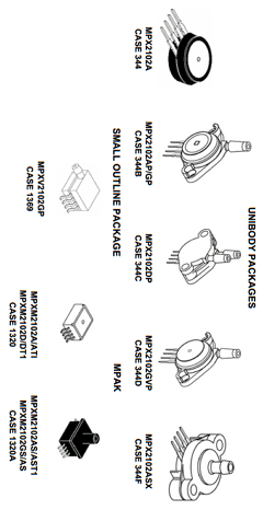 MPXM2102AST1 Datasheet PDF Freescale Semiconductor