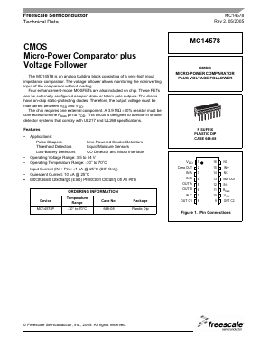 MC14578 Datasheet PDF Freescale Semiconductor