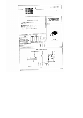MFC8022A Datasheet PDF Freescale Semiconductor