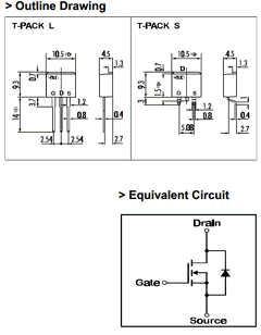2SK1945-01L Datasheet PDF Fuji Electric