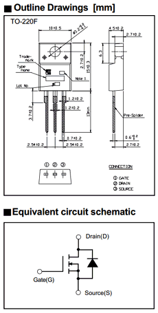 2SK3451-01MR Datasheet PDF Fuji Electric
