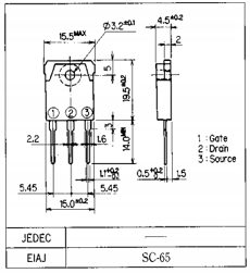 2SK1081-01 Datasheet PDF Fuji Electric
