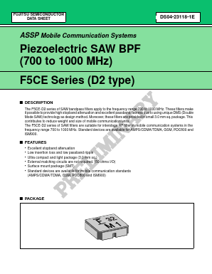 FAR-F5CE-915M00-D238 Datasheet PDF Fujitsu