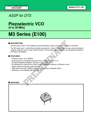 FAR-M3DC-70M000-E100 Datasheet PDF Fujitsu