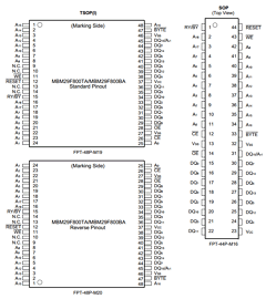 MBM29F800BA-70PF Datasheet PDF Fujitsu