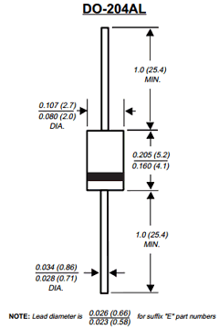 1N4002 Datasheet PDF General Semiconductor