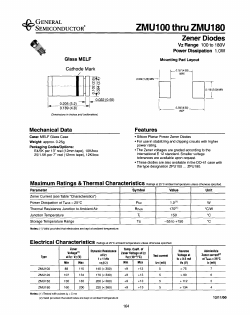 ZMU120 Datasheet PDF General Semiconductor