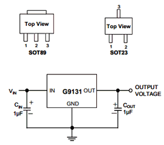 G9131-33T24U Datasheet PDF Global Mixed-mode Technology Inc