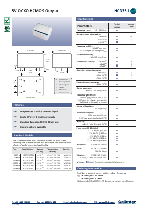 MS09404 Datasheet PDF Golledge Electronics Ltd