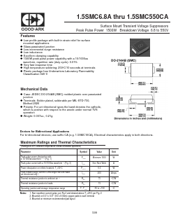 1.5SMC480A Datasheet PDF GOOD-ARK