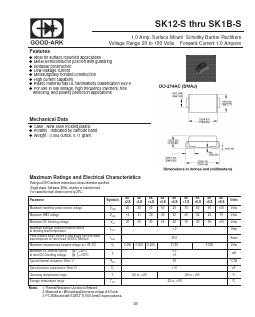 SK12S Datasheet PDF GOOD-ARK