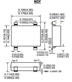 MD005 Datasheet PDF Gulf Semiconductor
