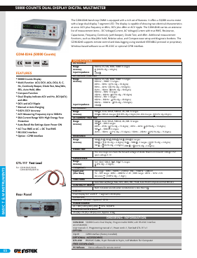 GDM-8246 Datasheet PDF Good Will Instrument Co., Ltd.