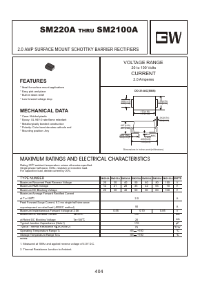 SM260A Datasheet PDF Goodwork Semiconductor Co., Ltd.