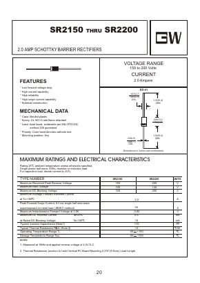 SR2200 Datasheet PDF Goodwork Semiconductor Co., Ltd.