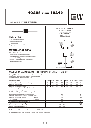 10A8 Datasheet PDF Goodwork Semiconductor Co., Ltd.