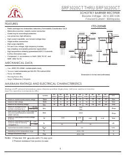 SRF30150CT Datasheet PDF Gaomi Xinghe Electronics Co., Ltd.