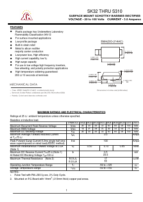 S310 Datasheet PDF Gaomi Xinghe Electronics Co., Ltd.
