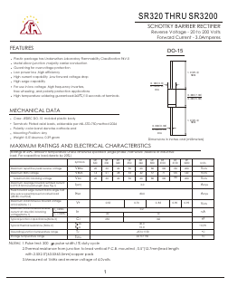 SR3150 Datasheet PDF Gaomi Xinghe Electronics Co., Ltd.