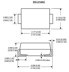 SMAJ550 Datasheet PDF General Semiconductor