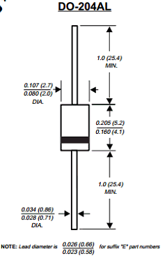 BA159DGP Datasheet PDF General Semiconductor