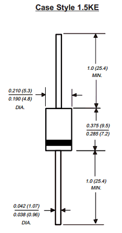1.5KE11A Datasheet PDF General Semiconductor