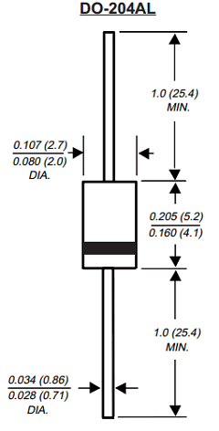 P6KE12 Datasheet PDF General Semiconductor
