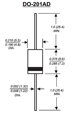 1N5821 Datasheet PDF General Semiconductor