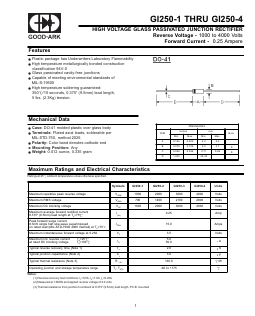 GI250-1 Datasheet PDF GOOD-ARK1
