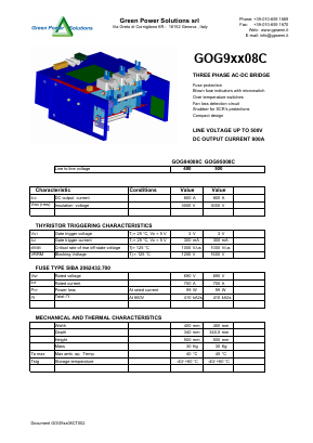GOG94008C Datasheet PDF Green Power Semiconductors