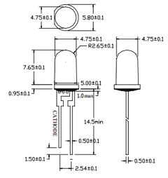 05W580ERC Datasheet PDF HB Electronic Components