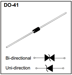 P4KE480A Datasheet PDF Jiangsu High diode Semiconductor Co., Ltd