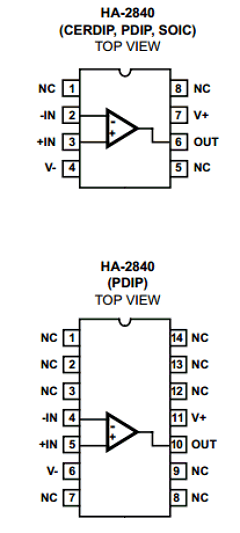 HA3-2840-5 Datasheet PDF Harris Semiconductor