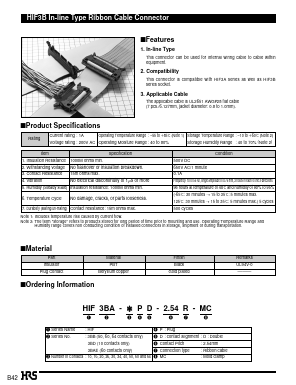 610-0031-0 Datasheet PDF HIROSE ELECTRIC